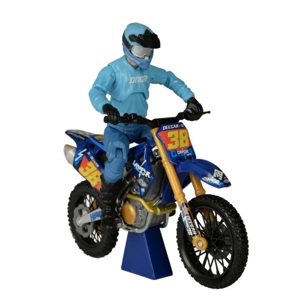 Blue Motocross Action Figure Toy Haiden Deegan